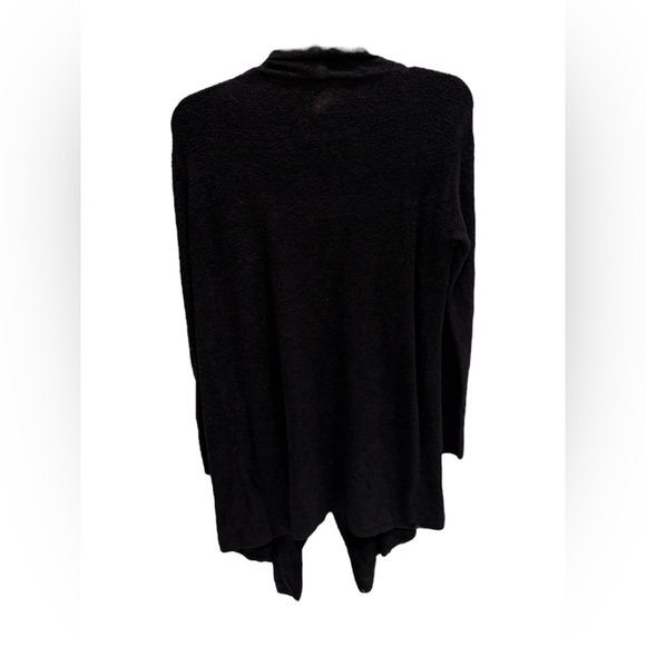 Barefoot Dreams Bamboo CozyChic Lite Calypso Wrap Cardigan Black Womens Large - Picture 2 of 3